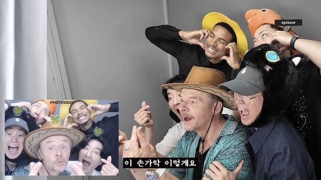 '미임파8' 사이먼 페그, 에픽하이 만났다 "딸이 韓 문화 푹 빠져있어"
