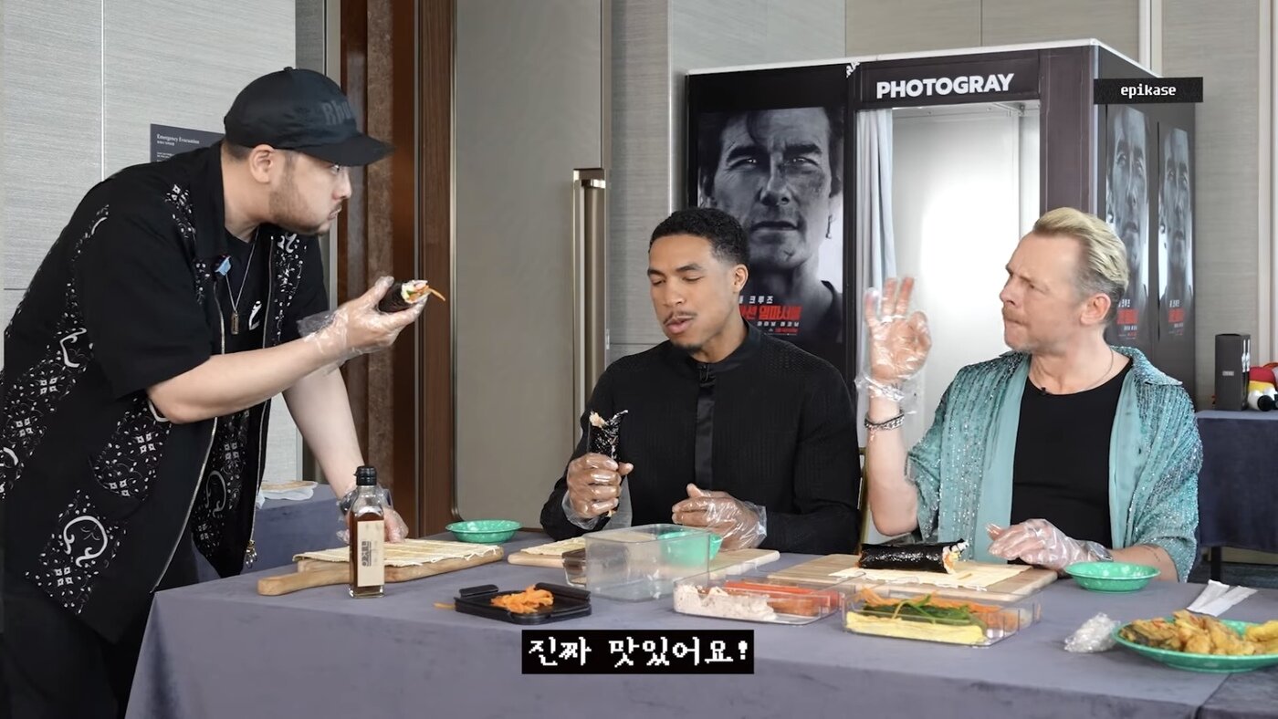 본문 이미지 - 사이먼 페그, 그렉 타잔 데이비스 /롯데엔터테인먼트 제공
