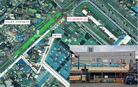 광주 양동시장역 엘리베이터 설계 착수…내년 4월 준공