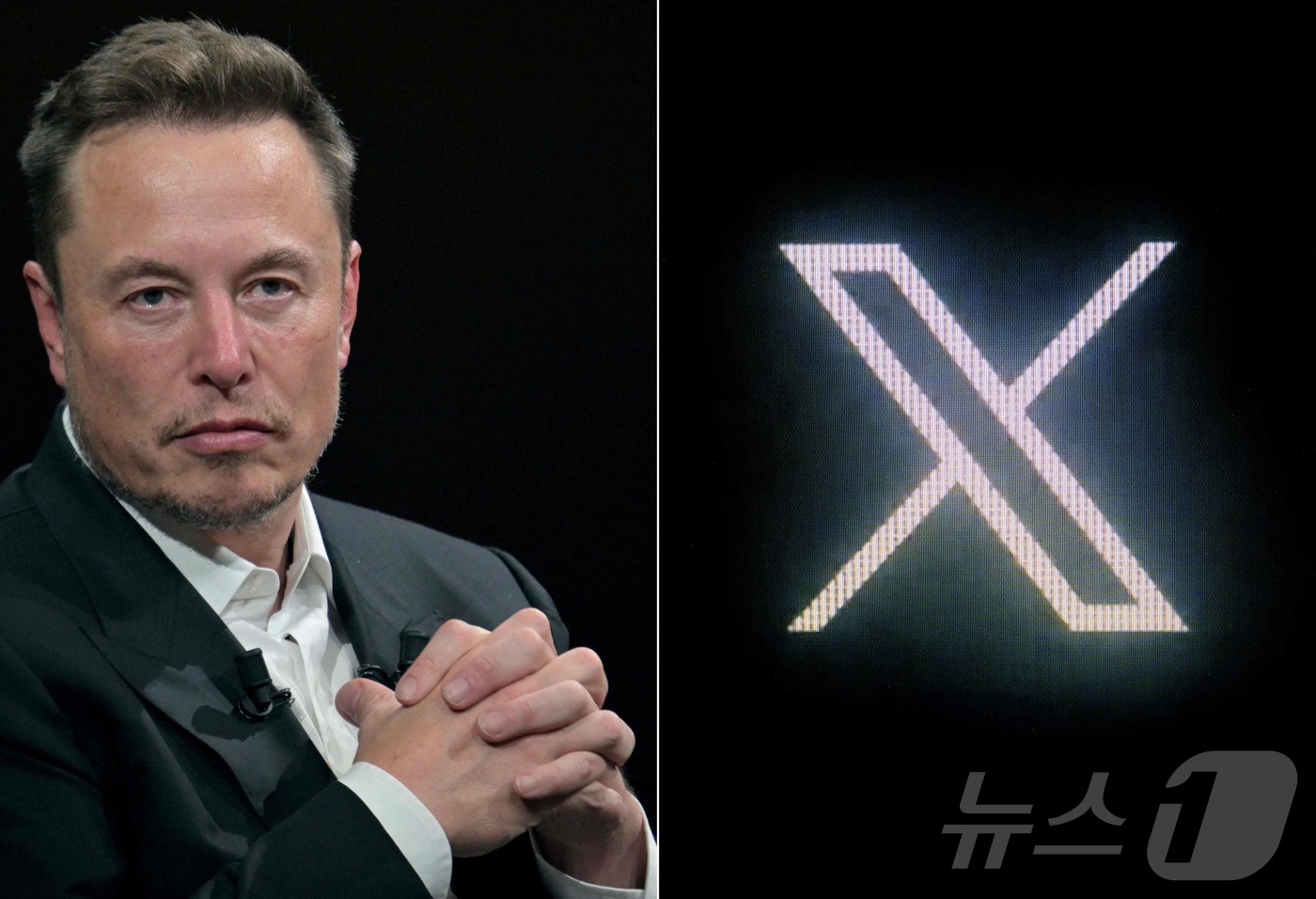 일론 머스크 테슬라 최고경영자와 그의 소셜플랫폼 X의 로고. 15일(현지시간) 뉴욕타임스(NYT)에 따르면 한 비영리 단체는  X가 시리아와 이라크의 헤즈볼라 지도자, 예멘 후티 …