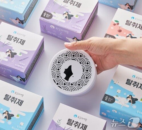 본문 이미지 - 와이즈팩토리의 '욕실의여왕 탈취제'.(와이즈팩토리 제공)