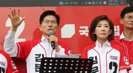김문수 후보 동탄 유세 현장 방문한 나경원 의원