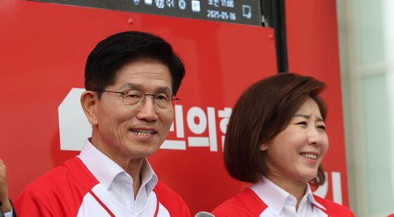 김문수 후보 유세 지원 나선 나경원 의원