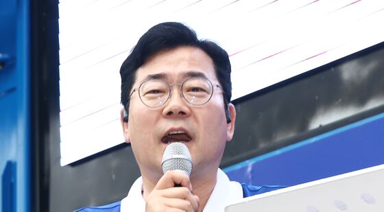 이재명 지원유세 하는 박찬대
