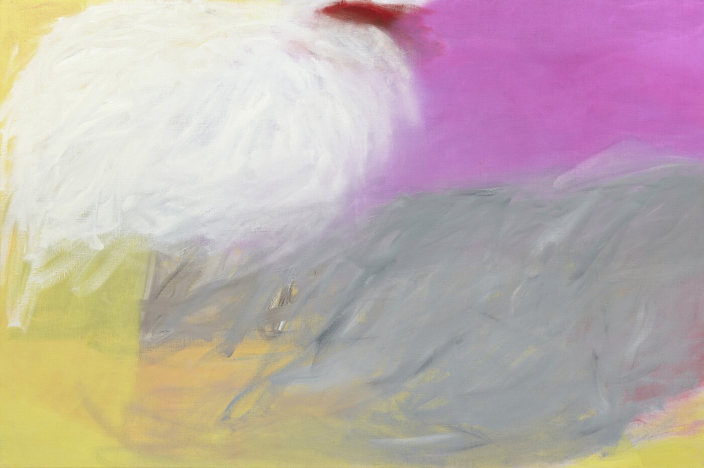 본문 이미지 - 윤종숙, Eine Wolke(구름 한 점), 2025, Oil on canvas, 200 x 300 cm (리안 갤러리 서울 제공)