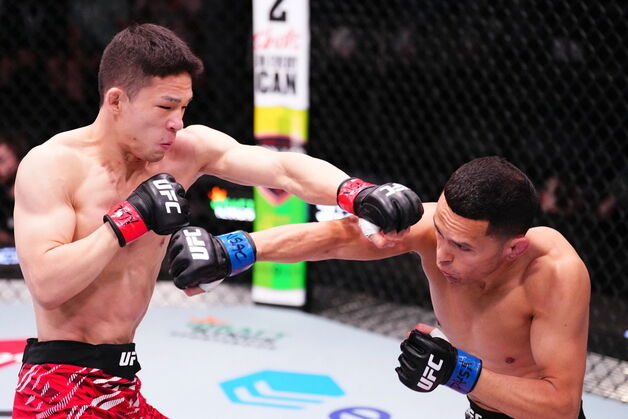 '새신랑' 박현성, UFC 복귀전서 1R 서브미션 승리…MMA 10연승 질주