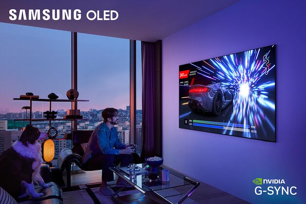 삼성 OLED TV, 엔비디아 지싱크 호환 인증…게이밍 경험 최적화
