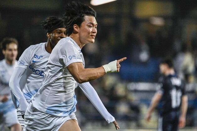 '오현규 시즌 2호 도움' 헹크, 헨트 4-1 완파…3연패 탈출