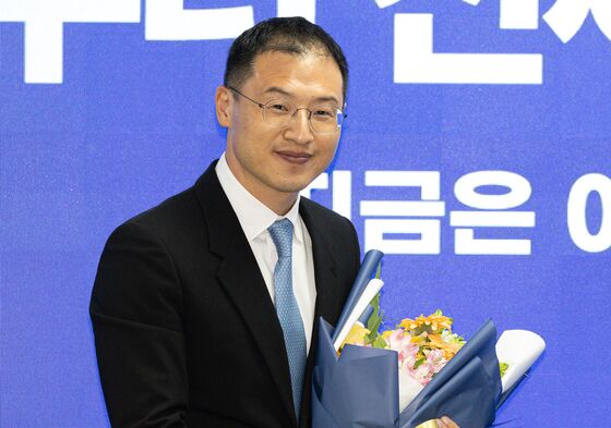 [뉴스1 PICK]'파란색 넥타이' 착용한 김상욱…민주당 입당