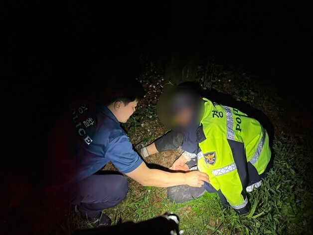 한밤 완주 모악산서 조난됐던 70대 등산객…3시간만에 구조