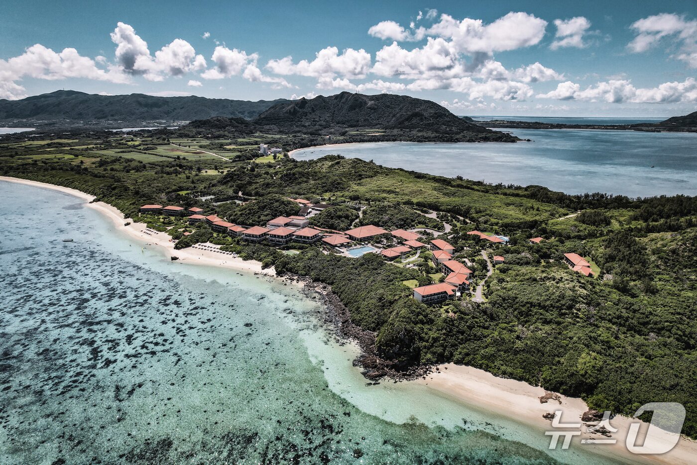 본문 이미지 - 일본 클럽메드 이사기키 카비라 전경.(클럽메드 제공)