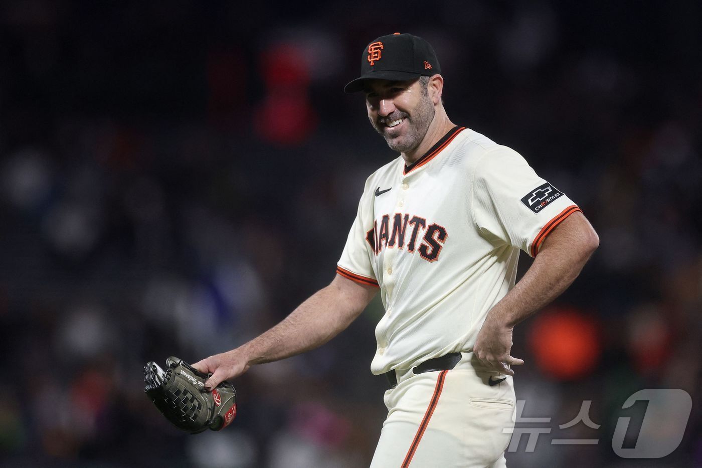 본문 이미지 - 시즌 첫 승 기회를 놓친 저스틴 벌랜더. ⓒ AFP=뉴스1