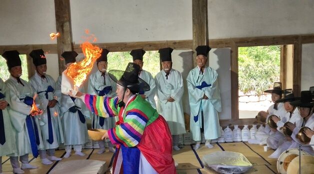 단오 신주빚기