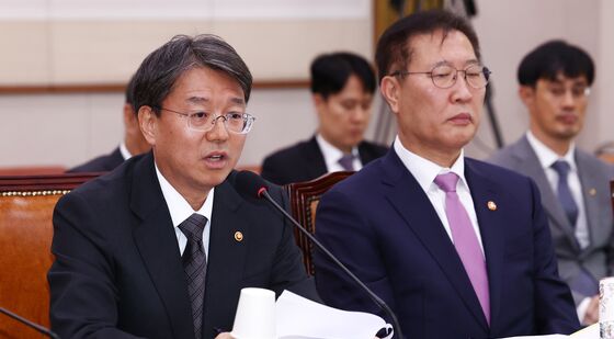 질의 답변하는 김정원 헌재 사무처장