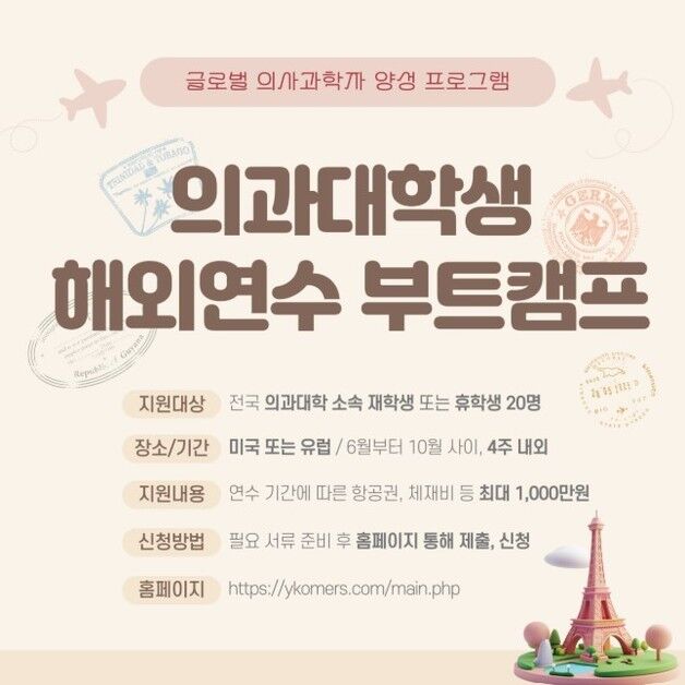 정부, 의대 재·휴학생 해외연수 2억원 '지원'…타 직역 '반발'