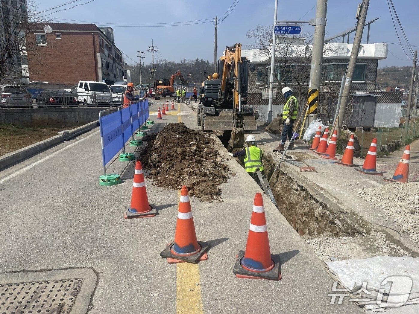 본문 이미지 - 지방상수도 현대화 사업 공사 현장.&#40;K-water 한강유역본부 제공. 재판매 및 DB금지&#41;/뉴스1