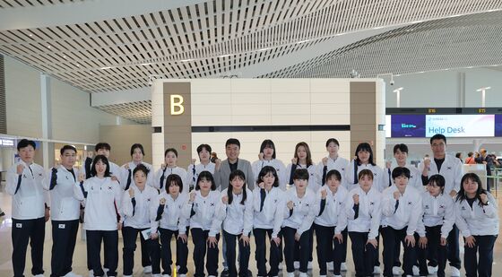 전지훈련 떠나는 여자핸드볼대표팀