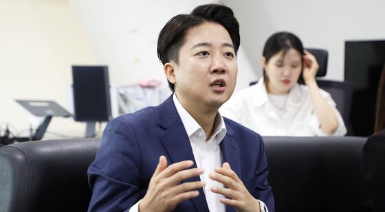 지역공약 설명하는 이준석