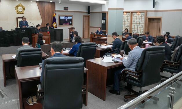 괴산군의회 341회 임시회 폐회…조례안 7건 등 심의 의결