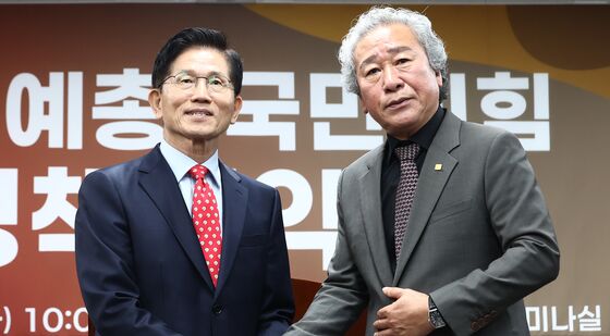 한국예총 방문한 김문수 후보