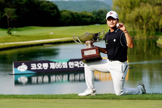 김민규, 한국오픈 2연패·3회 우승·디오픈 티켓 '도전'