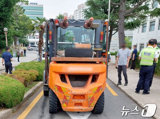 부산대 여대생 지게차 사망 사고 운전기사 집행유예