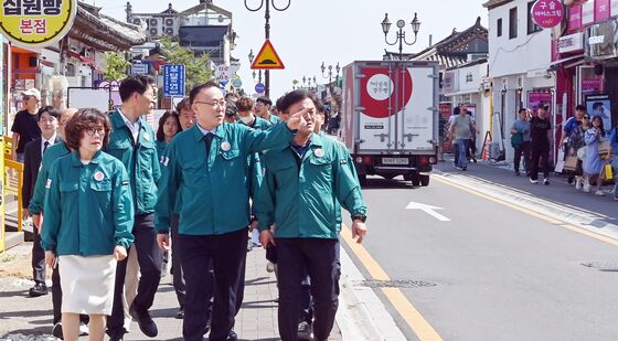 경주시 황리단길 보행자 교통안전 시설물 점검
