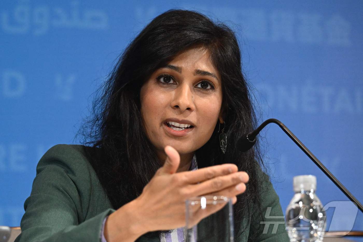 포토]국제통화기금(IMF) 수석 부총재 기타 고피나트 - 뉴스1