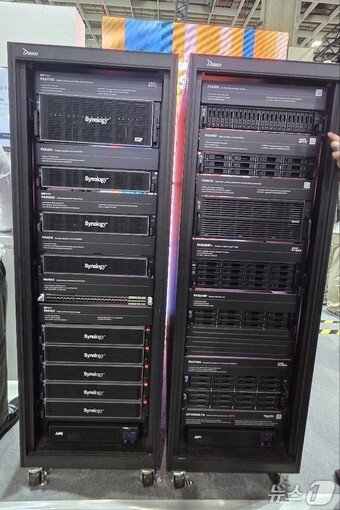 본문 이미지 - 듀얼 액티브-액티브 NVMe 올플래시 스토리지 설루션 PAS7700 2025.5.21/뉴스1 ⓒ News1 김민석 기자