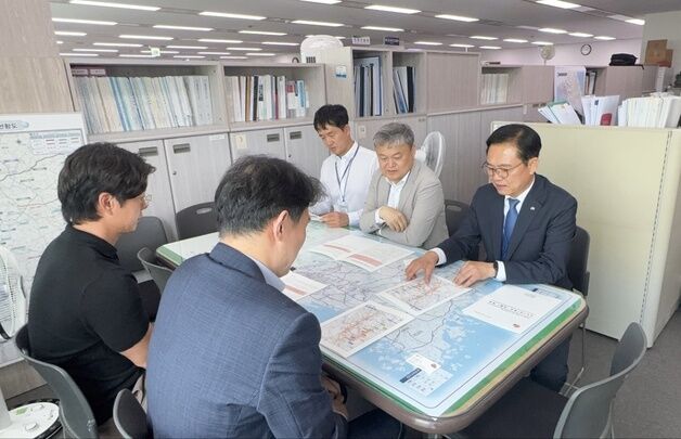 김석필 천안시장 권한대행, 국토부 찾아 국비지원 요청