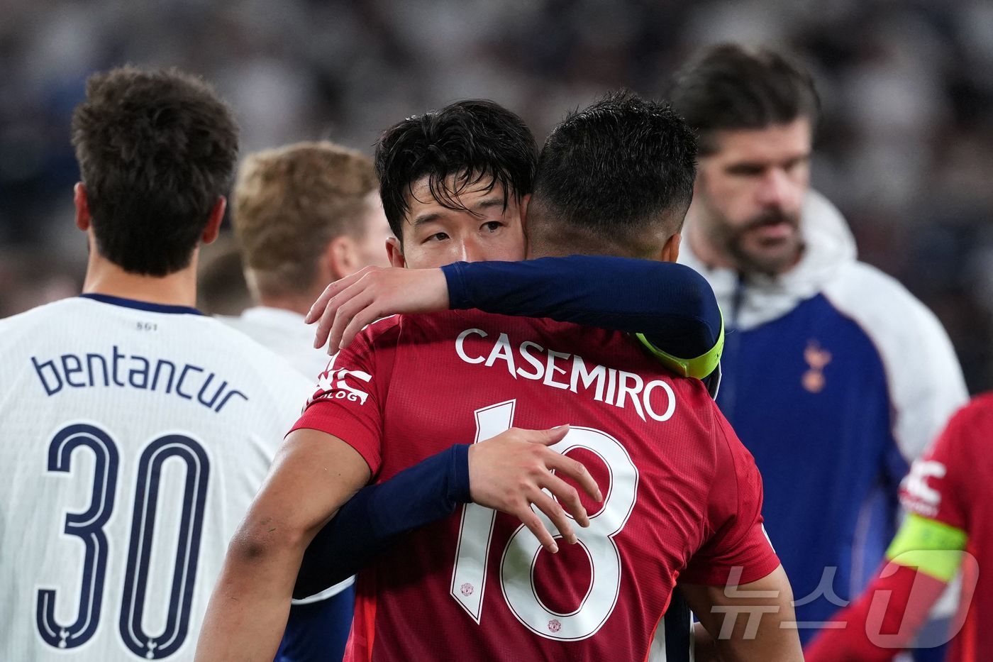 (빌바오 AFP=뉴스1) 우동명 기자 = 토트넘의 손흥민이 21일(현지시간) 스페인 빌바오의 산 마메스 경기장에서 열린 UEFA 유로파 리그(UEL) 결승서 맨체스터 유나이티드(맨 …