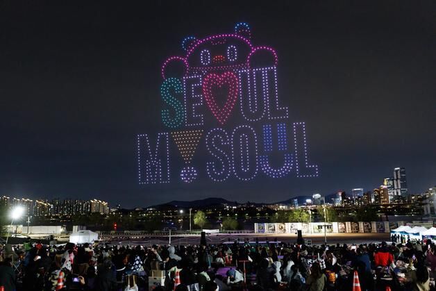 뚝섬한강공원서 드론 2000대 밤하늘 수놓는다…25일 특별공연