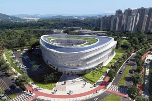 본문 이미지 -  행복도시 평생교육원 조감도. / 뉴스1