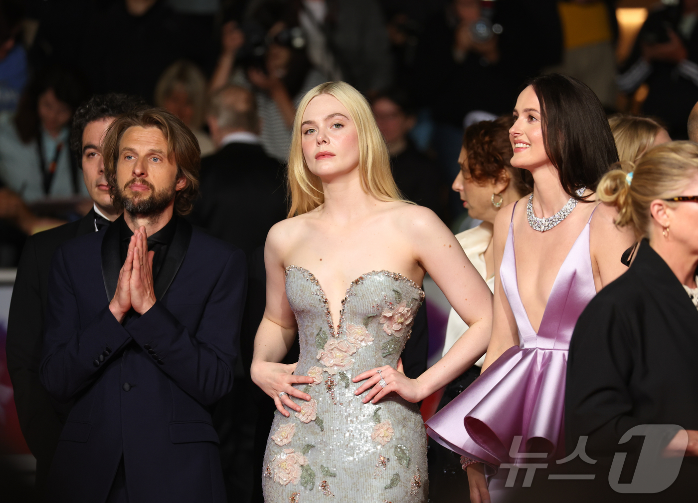 (파리=뉴스1) 이준성 기자 = 21일(현지시간) 프랑스 남부 소도시 칸(Cannes) 팔레 데 페스티발(Palais des Festival) 뤼미에르 대극장에서 열린 ‘제78회 …