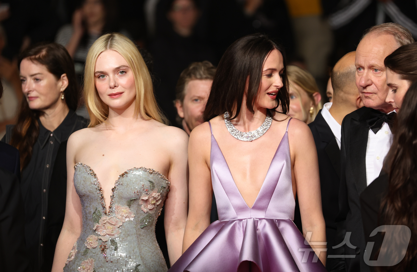 (파리=뉴스1) 이준성 기자 = 21일(현지시간) 프랑스 남부 소도시 칸(Cannes) 팔레 데 페스티발(Palais des Festival) 뤼미에르 대극장에서 열린 ‘제78회 …