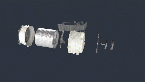 본문 이미지 -  삼성전자 비스포크 AI콤보 히트펌프 작동원리 (사진제공 = 삼성전자)