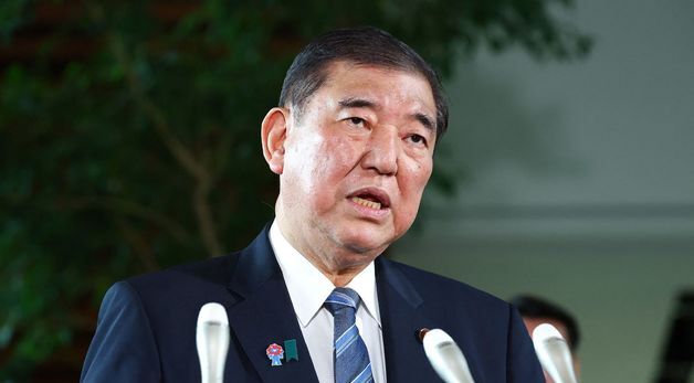 [포토] '쌀 관련 실언' 에토 농림수산상 경질 밝히는 이시바