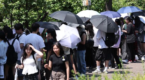 비 그치고 내리쬐는 햇빛