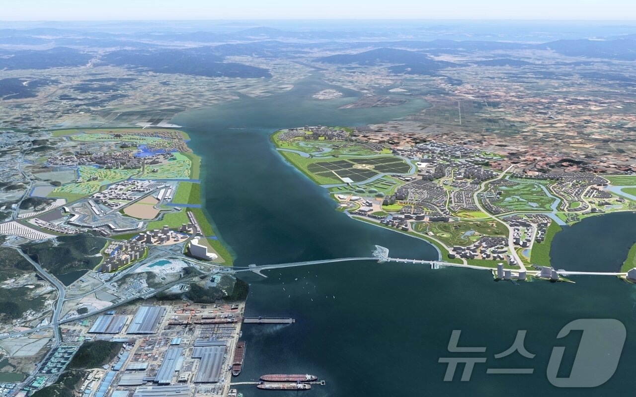 본문 이미지 - 해남군 솔라시도 기업도시 &#40;해남군 제공. 재판매 및 DB금지&#41; /뉴스1