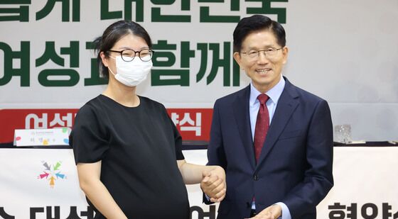 김문수 후보, 여성정책 협약식