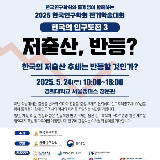 인구주택총조사 100년…통계청·인구학회 '전기학술대회' 개최