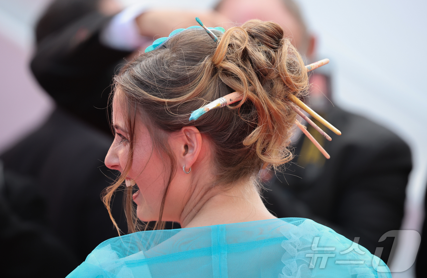 (파리=뉴스1) 이준성 기자 = 22일(현지시간) 프랑스 남부 소도시 칸(Cannes) 팔레 데 페스티발(Palais des Festival) 뤼미에르 대극장에서 열린 ‘제78회 …