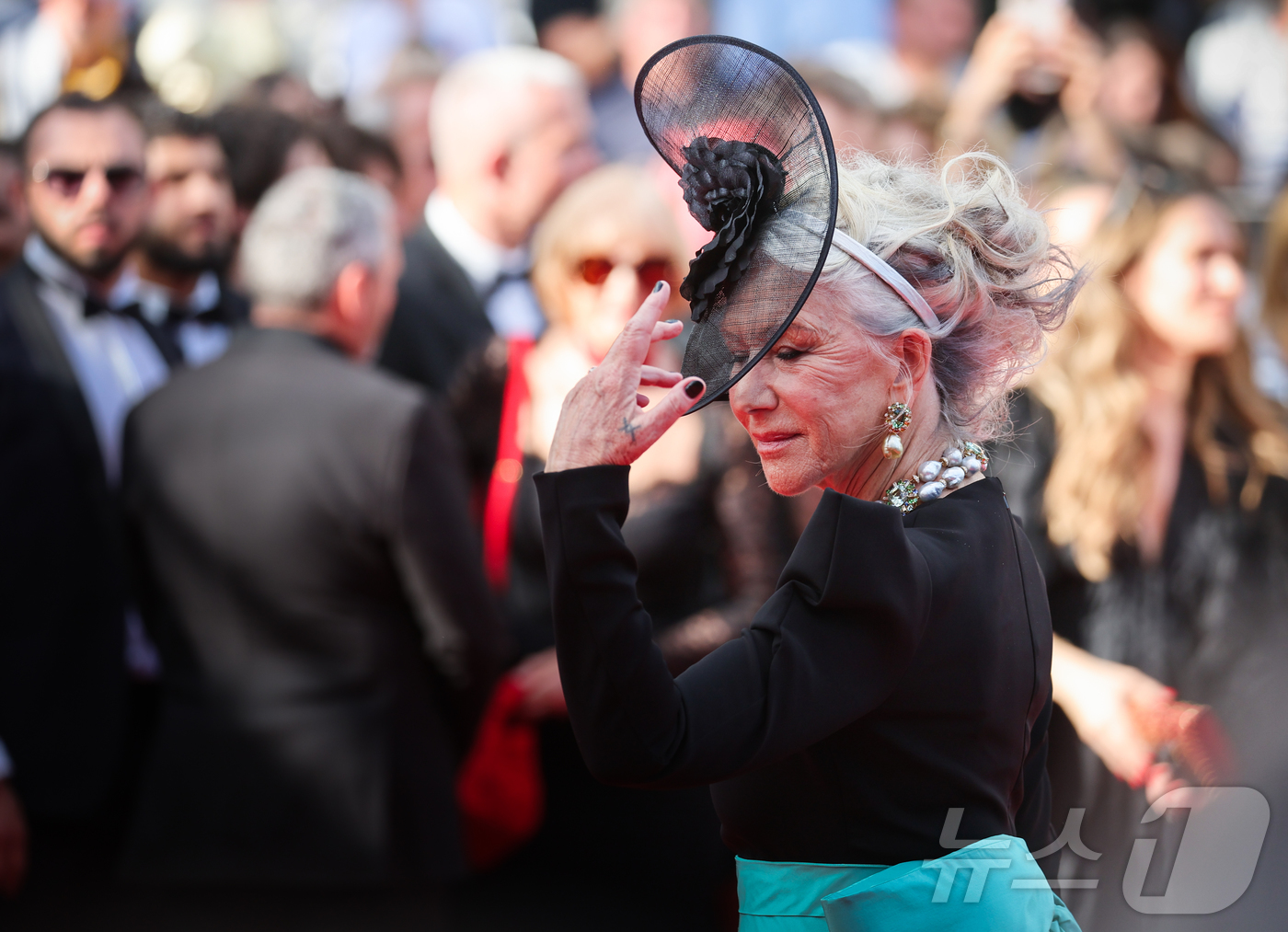 (파리=뉴스1) 이준성 기자 = 22일(현지시간) 프랑스 남부 소도시 칸(Cannes) 팔레 데 페스티발(Palais des Festival) 뤼미에르 대극장에서 열린 ‘제78회 …