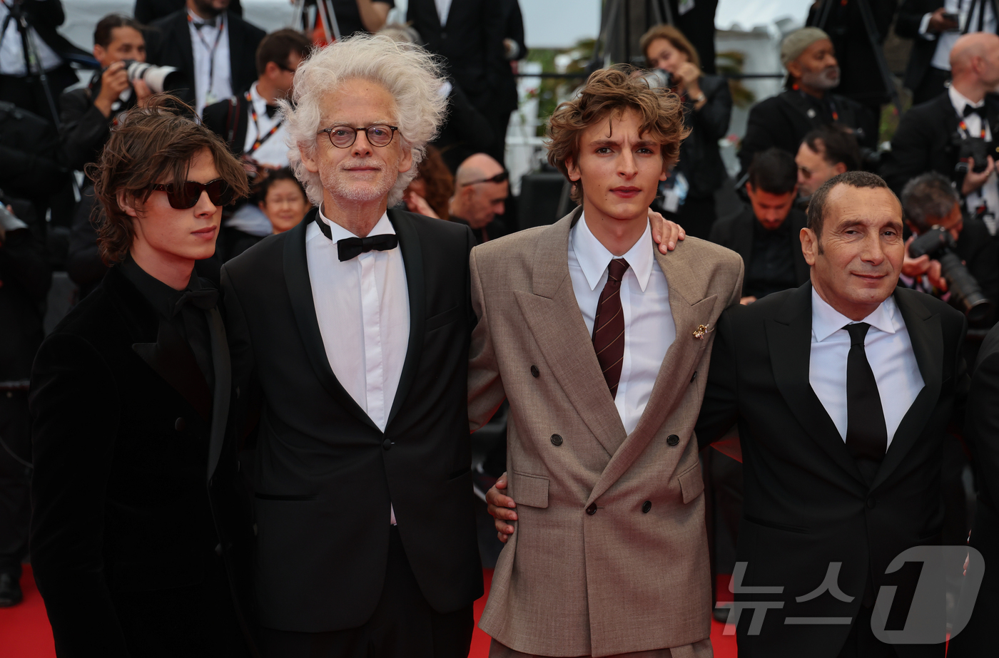 (파리=뉴스1) 이준성 기자 = 22일(현지시간) 프랑스 남부 소도시 칸(Cannes) 팔레 데 페스티발(Palais des Festival) 뤼미에르 대극장에서 열린 ‘제78회 …