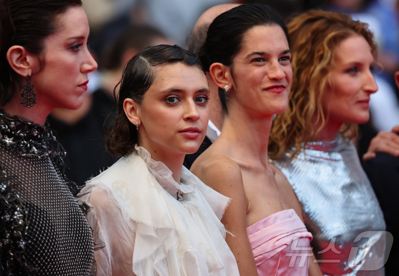 (파리=뉴스1) 이준성 기자 = 22일(현지시간) 프랑스 남부 소도시 칸(Cannes) 팔레 데 페스티발(Palais des Festival) 뤼미에르 대극장에서 열린 ‘제78회 …