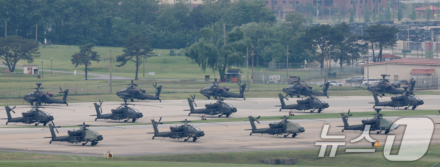 (평택=뉴스1) 김영운 기자 = 도널드 트럼프 미국 행정부가 주한미군 수천 명을 철수하는 방안을 검토 중이라고 월스트리트저널(WSJ)이 22일(현지시간) 소식통을 인용해 보도했다. …