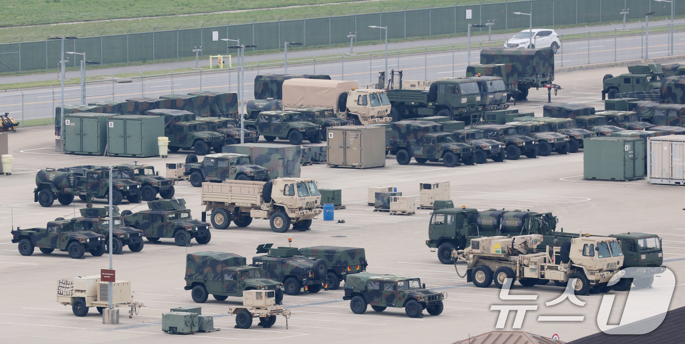 (평택=뉴스1) 김영운 기자 = 도널드 트럼프 미국 행정부가 주한미군 수천 명을 철수하는 방안을 검토 중이라고 월스트리트저널(WSJ)이 22일(현지시간) 소식통을 인용해 보도했다. …