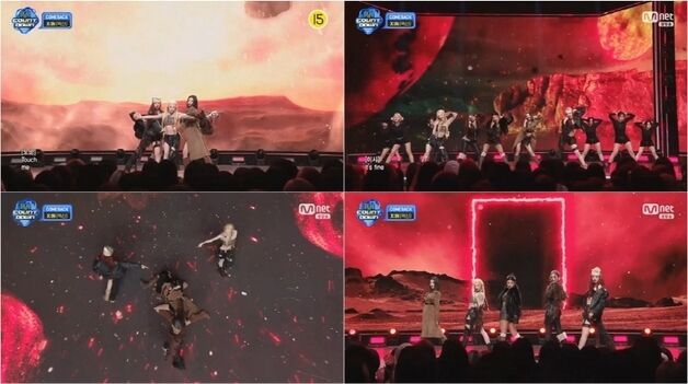 엑신, '엠카'서 '어텐션 시커' 무대 최초 공개…압도적 존재감