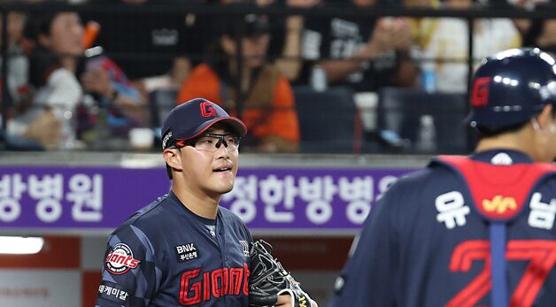 역전 허용한 박세웅