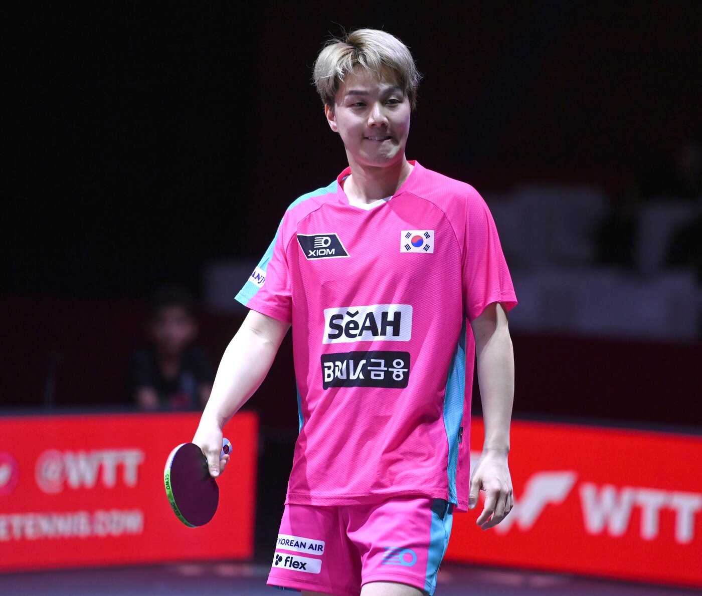 본문 이미지 - 남자 단식 8강 패배 후 아쉬워하는 안재현ⓒ News1 사진공동취재단 